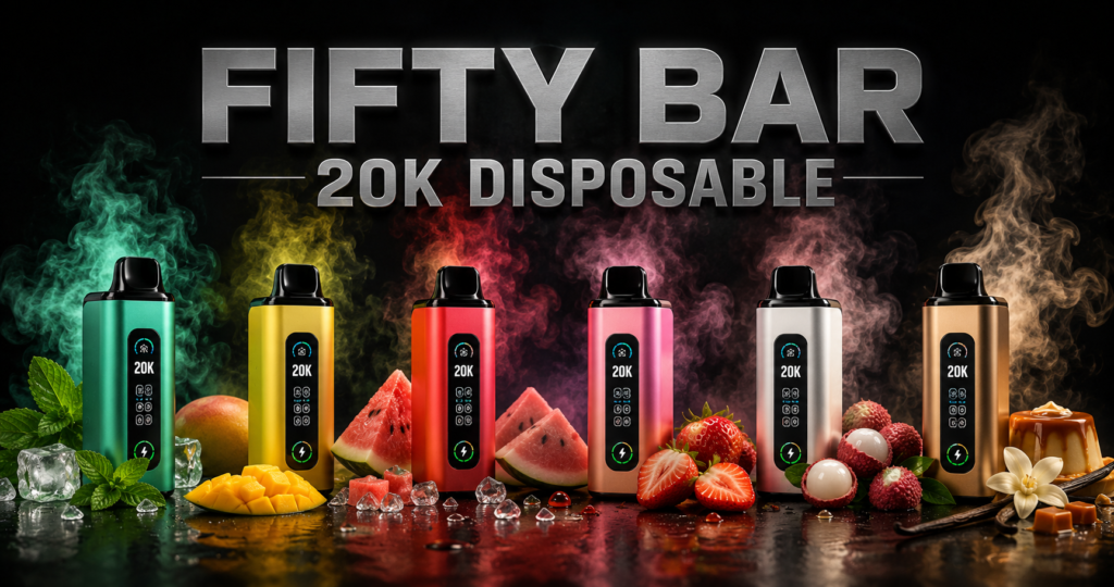 Fifty Bar 20K Disposable: 7 Powerful Benefits Fully Reviewed Fifty Bar 20K Disposable
