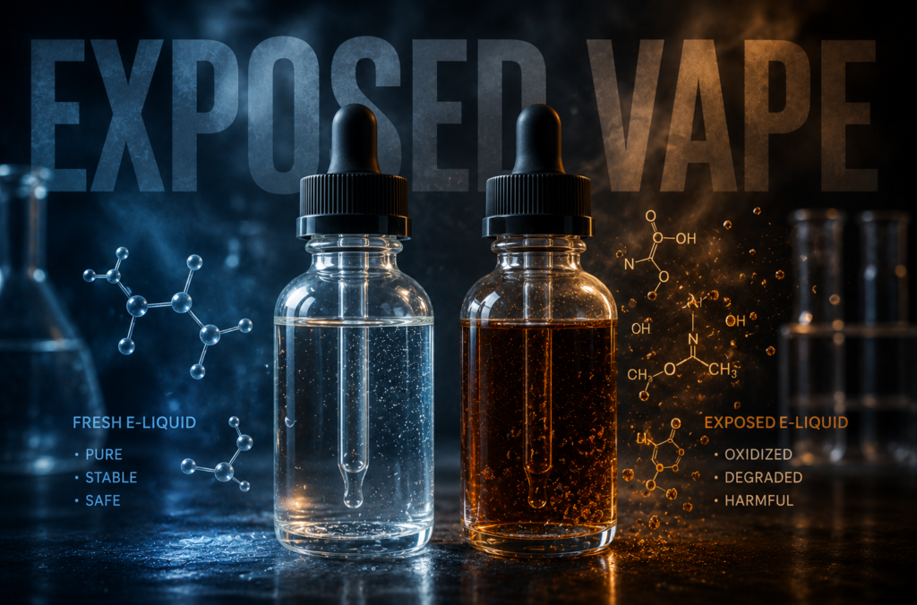 Exposed Vape Juice: 5 Critical Risks for Safer Vaping Today! Exposed Vape