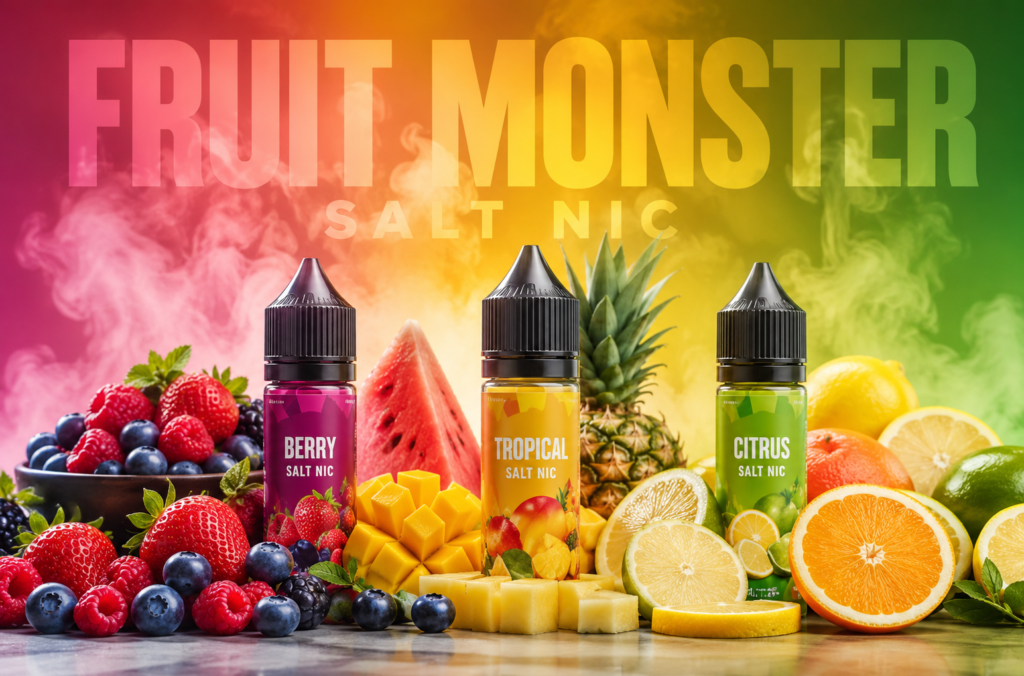 Fruit Monster Salt Nic Review | Top 10 most satisfied reviews Salt Nic