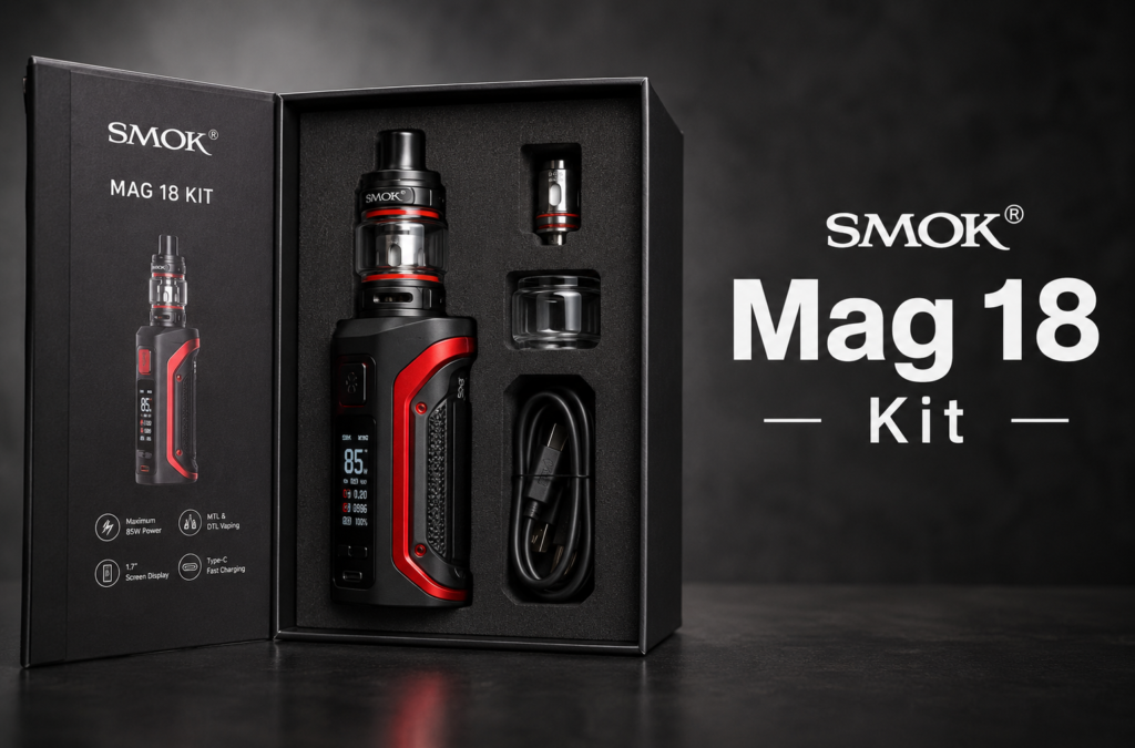 SMOK Mag 18 Kit Review: A Powerful and Reliable Vape Choice SMOK Mag 18