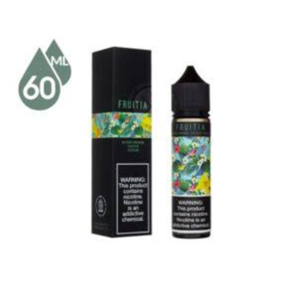 fruitia e liquids 60ml fruitia 60ml, blood orange cactus cooler (6mg) 654