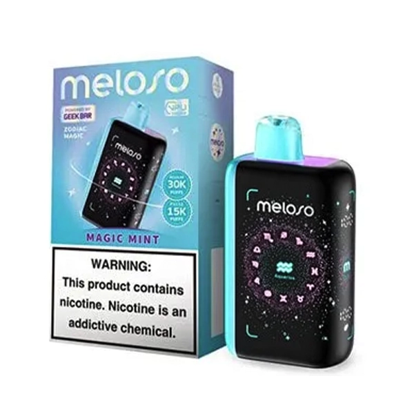 geek bar meloso 30k disposable meloso bar 30k magic mint