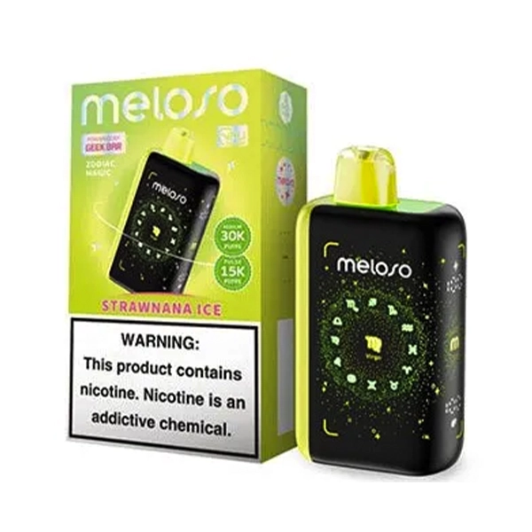 geek bar meloso 30k disposable meloso bar 30k strawnana ice