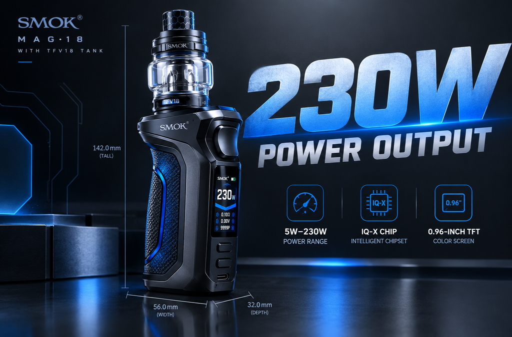 SMOK Mag 18 Kit Specifications: 7 Amazing Facts Revealed Now SMOK Mag 18 Kit