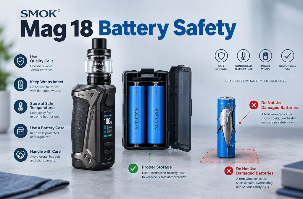 Best SMOK Mag 18 Battery Guide: 7 Proven Tips for Safe Power SMOK Mag 18 Battery