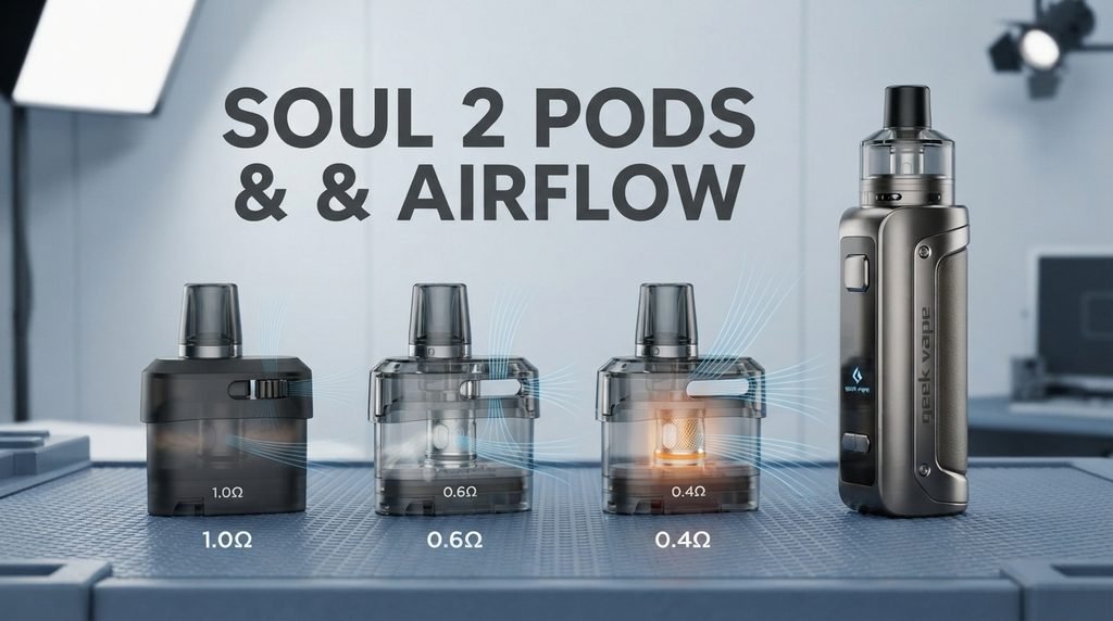 GeekVape Soul 2 vs GeekVape Soul: Key Differences GeekVape Soul