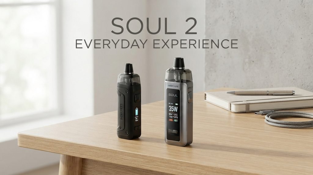 GeekVape Soul 2 vs GeekVape Soul: Key Differences GeekVape Soul