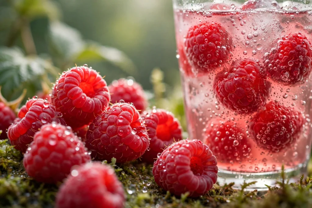 Razzle dazzle raz flavor review featuring a berry vape device with raspberries