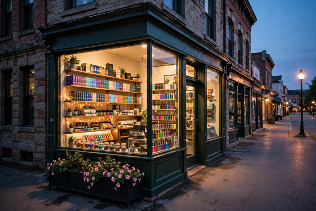 Buy Geek Bar Raz near me guide showing local vape shop storefront with disposable vapes