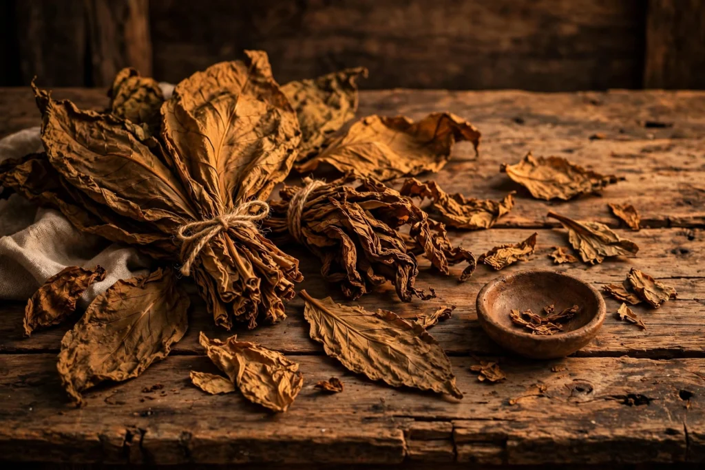 168 Tasty Notes: The Definitive Tobacco Flavored Vape Guide for Curious Adults Tobacco flavored vape guide featuring classic tobacco leaf inspired tones for traditional flavor lovers