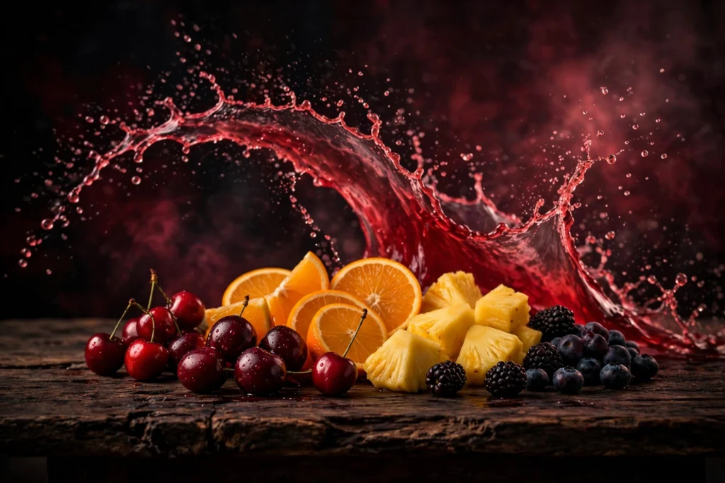 fruit punch monster taste comparison of three punch style profiles
