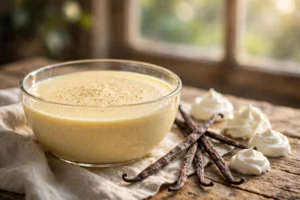 Blogs vanilla custard dessert still life for vapetasia custard flavors pairing guide