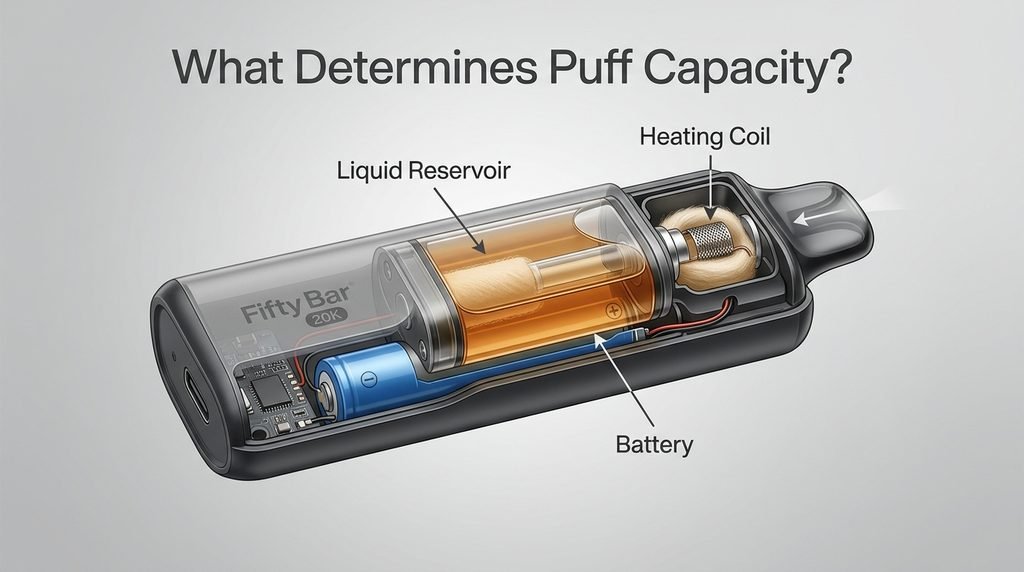 Fifty Bar 20K Puff Count: 7 Honest and Proven Facts Revealed Fifty Bar 20K Puff Count