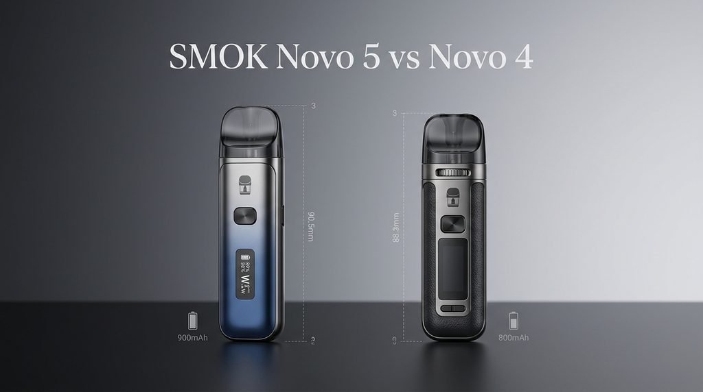 SMOK Novo 5 vs Novo 4: 7 Proven Upgrades and Honest Verdicts smok novo 5 vs novo 20261001073250