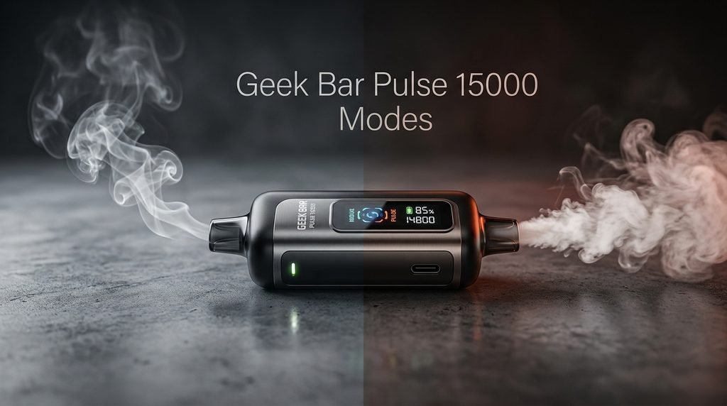 Geek Bar Pulse 15000 Modes: A Practical Guide to Regular and Pulse Settings vape device modes display 20261001055731